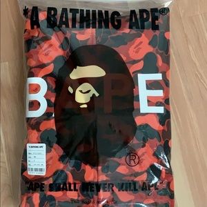 BAPE XO The Weeknd Camo Hoodie size small
